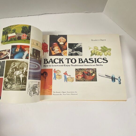 Reader's Digest BACK TO BASICS Hardcover Book 1981 - Picture 5 of 16